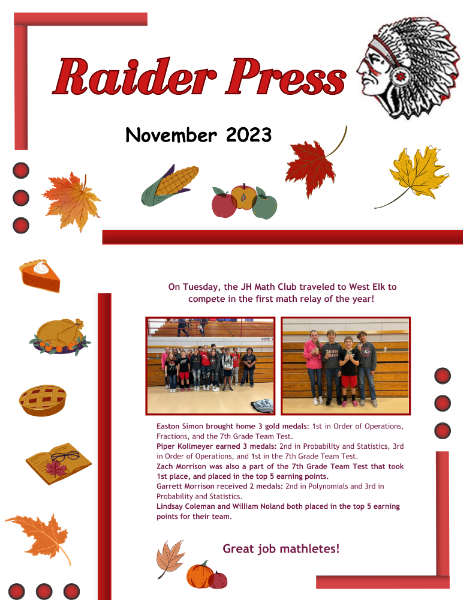 November Newsletter